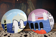 Load image into Gallery viewer, 4 Studio Nova Around The World Plates N.Y, Paris, Venice, London