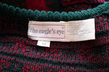 Load image into Gallery viewer, The Eagles Eye Wool Country Home &amp; Hearts Vintage Sweater M