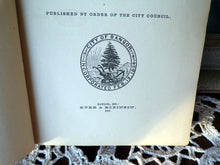 Load image into Gallery viewer, City Charter and Ordinances Bangor 1878 Burr &amp; Robinson Bangor ME