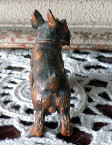 Jennings  Brothers Antique Scottie Dog Figurine Metal