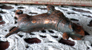 Jennings  Brothers Antique Scottie Dog Figurine Metal