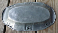 Load image into Gallery viewer, Vintage Floral Pewter Tray GOMIL 97% Portugal
