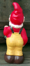 Load image into Gallery viewer, Vintage 1994 ART LINE Garden Gnome With Lantern Hard Plastic