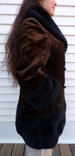 Load image into Gallery viewer, Vintage Faux Fur Peacoat Princess Steampunk Davis Jonathan Logan  L