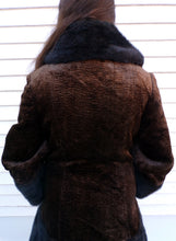 Load image into Gallery viewer, Vintage Faux Fur Peacoat Princess Steampunk Davis Jonathan Logan  L