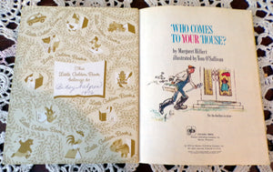 Vtg 70's We Help Mommy, Where Did the Baby Go, Who Comes To Your House Little Golden Books