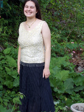 Load image into Gallery viewer, Regalia Vintage Sequin Beaded Rhinestone Top Shell M