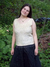 Load image into Gallery viewer, Regalia Vintage Sequin Beaded Rhinestone Top Shell M