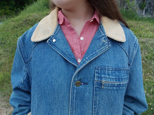 Vintage L.L. Bean Denim Barn Jacket Lined L