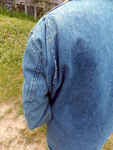 Vintage L.L. Bean Denim Barn Jacket Lined L
