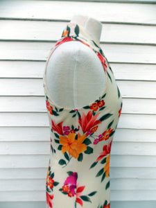 Vintage Victoria's Secret Sheer Floral Summer Dress S