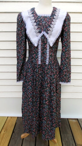 VINTAGE GUNNE SAX BY JESSICA MCCLINTOCK Roses Dress 11
