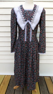 VINTAGE GUNNE SAX BY JESSICA MCCLINTOCK Roses Dress 11