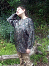 Load image into Gallery viewer, Vintage Escada Paisley Print Silk Blouse 36