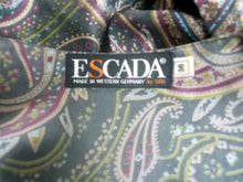 Load image into Gallery viewer, Vintage Escada Paisley Print Silk Blouse 36