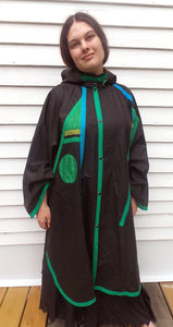 IRIS MANSARD Vintage Rain Cape Free Size