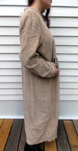 Load image into Gallery viewer, Orvis Corduroy Jumper Dress Large Womans Beige Tagged