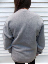 Load image into Gallery viewer, Russell Browning Athletic Sweatshirt S Gray &amp; Red
