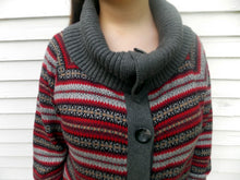 Load image into Gallery viewer, Eddie Bauer Cowichan Cardigan Sweater XL Used
