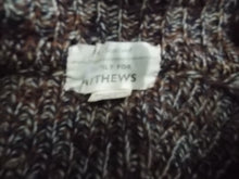 Load image into Gallery viewer, Vintage Scotland Wool Cowichan Cardigan Sweater L