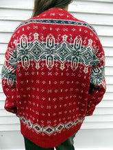 Load image into Gallery viewer, Vintage L.L. Bean Nordic Holiday Sweater Large