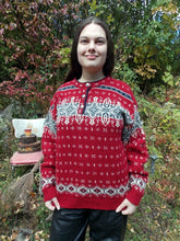 Load image into Gallery viewer, Vintage L.L. Bean Nordic Holiday Sweater Large