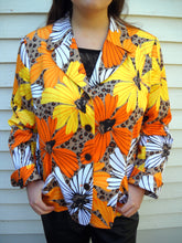 Load image into Gallery viewer, Herve Benard by Benard Holtzman Used Flower Blazer 16