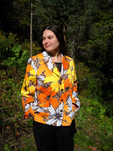 Load image into Gallery viewer, Herve Benard by Benard Holtzman Used Flower Blazer 16