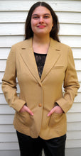 Load image into Gallery viewer, Vintage Young Pendleton Wool Blazer 11/12 Beige