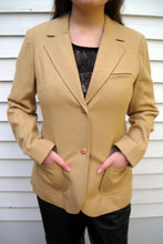 Load image into Gallery viewer, Vintage Young Pendleton Wool Blazer 11/12 Beige