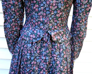 Vintage Gunne Sax Jessica Mcclintock Peasant Dress Girls 12