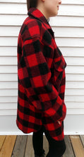 Load image into Gallery viewer, JOHNSON Woolen Mills Red Plaid Wool Men&#39;s Shirt L Hunting