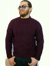 Load image into Gallery viewer, Vintage Lord &amp; Taylor Wool Mens Sweater Cable Knit Medium