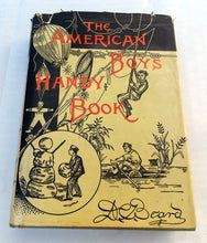Load image into Gallery viewer, Vintage The American Boys Handy Book Charles E Tuttle Co