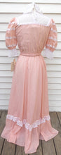 Load image into Gallery viewer, Gunne Sax Jessica Mcclintock Maxi Dress Size 9 Poet Party Prom