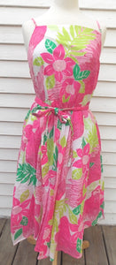 Lilly Pulitzer Used Parrot Sundress Size 10