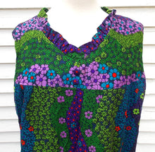 Load image into Gallery viewer, BJ&#39;s Hawaiian Vintage Maxi Dress Floral Mui Mui M L