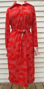 Hopewell Geometric Vintage Dress Jonathan Logan 18