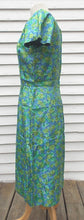 Load image into Gallery viewer, Vintage Fifth Ave Roses 60&#39;s Dress  14 16 Peck and Peck