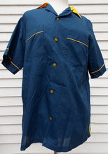 Load image into Gallery viewer, Vintage HILTON Bowling Shirt Mens shirt Direct Revenue S