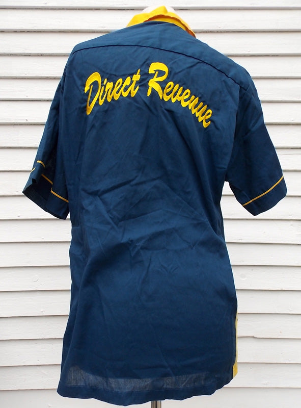 Vintage HILTON Bowling Shirt Mens shirt Direct Revenue S