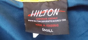 Vintage HILTON Bowling Shirt Mens shirt Direct Revenue S