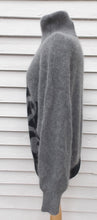 Load image into Gallery viewer, NWT Vintage 80&#39;s Angora Sweater Fuzzy Op Art Abstract  L