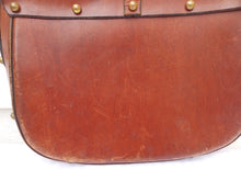 Load image into Gallery viewer, Vintage John Romain Western Boho Purse Horseshoe Clasp Brown