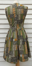 Load image into Gallery viewer, Vintage 50&#39;s 60&#39;s Day Dress Shirt Dress Woman&#39;s Gents Ladies Print XS S Pre-owned