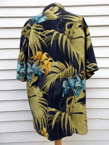 Pre-owned Tommy Bahama Hawaiian Silk Shirt M