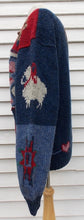 Load image into Gallery viewer, Vintage WOOLRICH  Sweater Hearts Bunnies Flowers M L