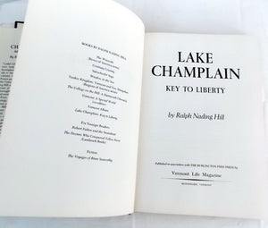 Lake Champlain Key to Liberty Ralph Nading Hill