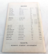 Load image into Gallery viewer, Bates College Directory Lewiston Maine 1961-1962