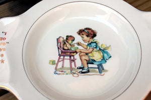 Vintage Homer Laughlin My Own Plate Childs Plate Collectable